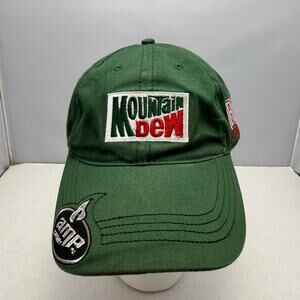 Winners Circle 88 Mountain Dew Amp Energy Hat Dale Jr Green Hook n Loop